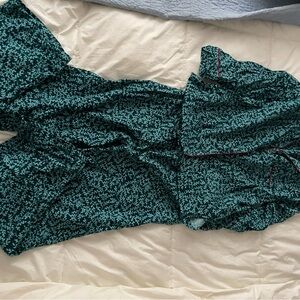 Charter Club Teal and Red Patterned Lounge Pants